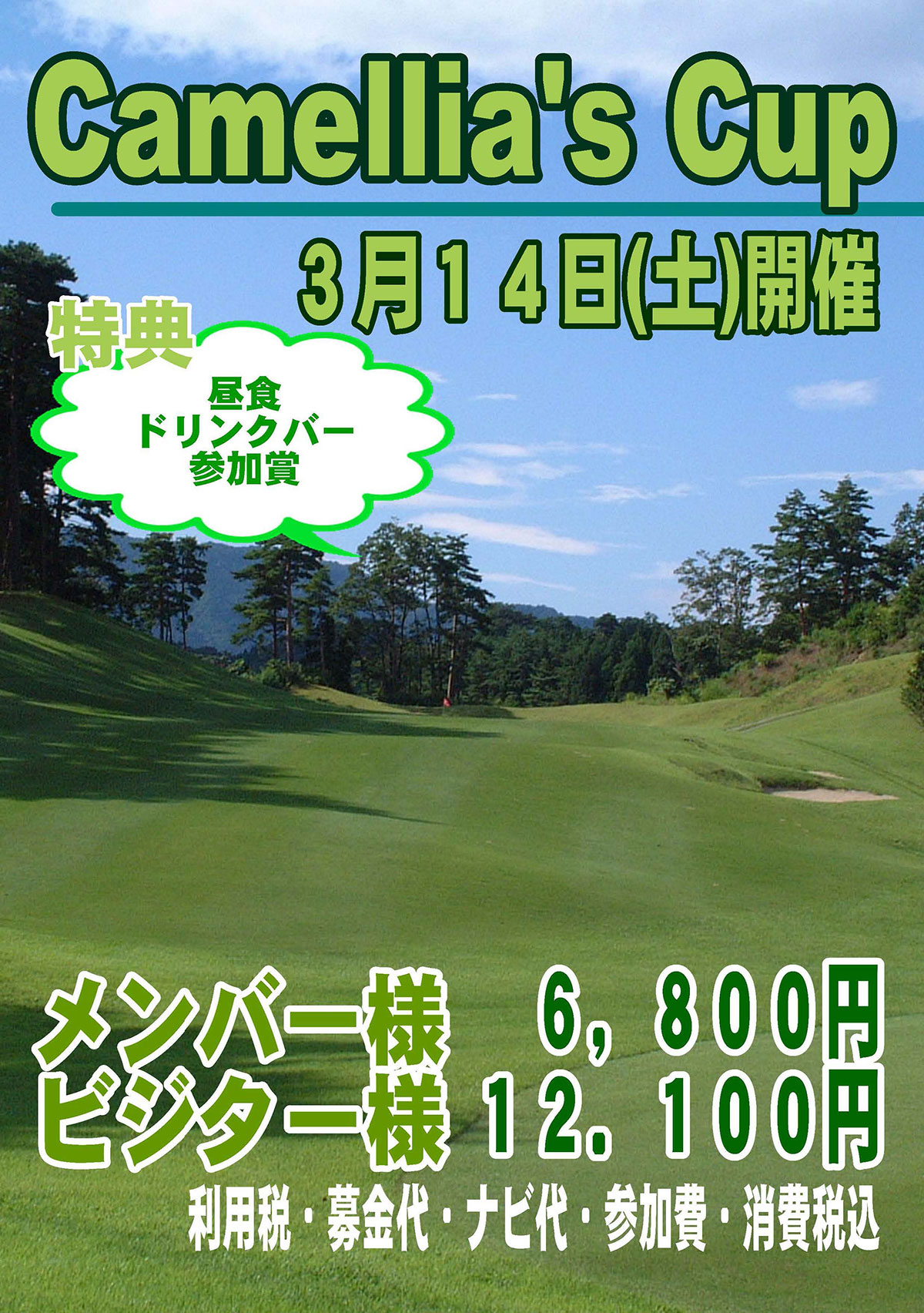 Camellia's Cupのご案内